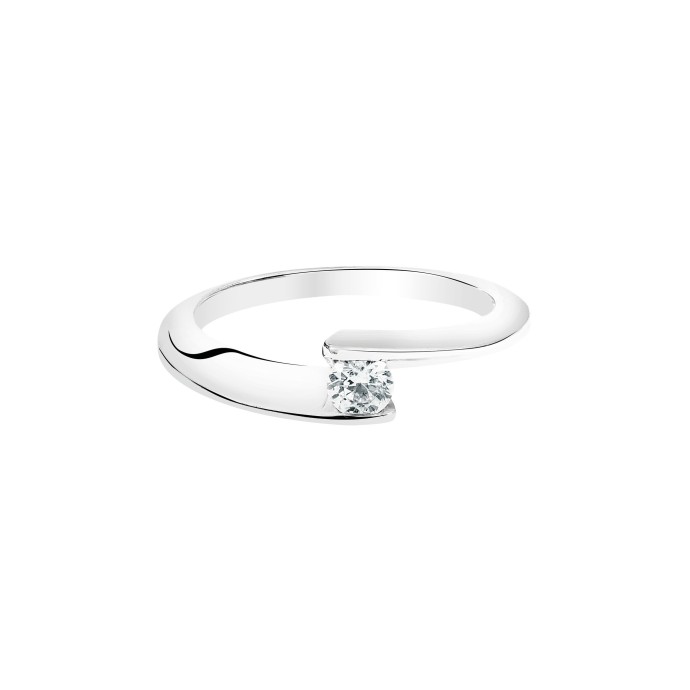 Bague Envol - Solitaire Duo