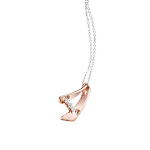 Collier Envol - Trilogy Rose Gold