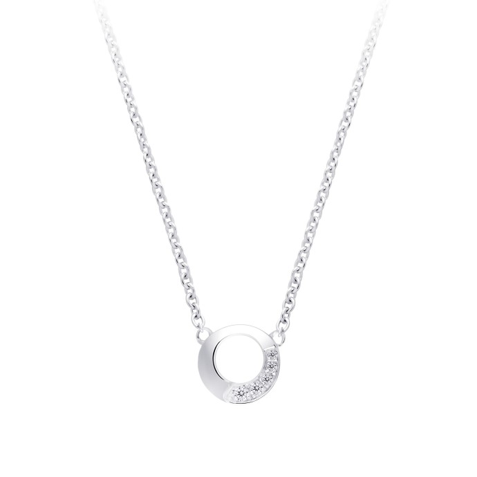 Collier Envol - Cercle semi-pavé Lily